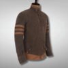 X-Men Origins Wolverine Brown Leather Jacket