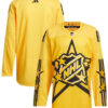 Yellow Justin Bieber NHL All Star Jersey