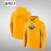 NHL Team Buffalo Sabres Pullover Yellow Hoodie