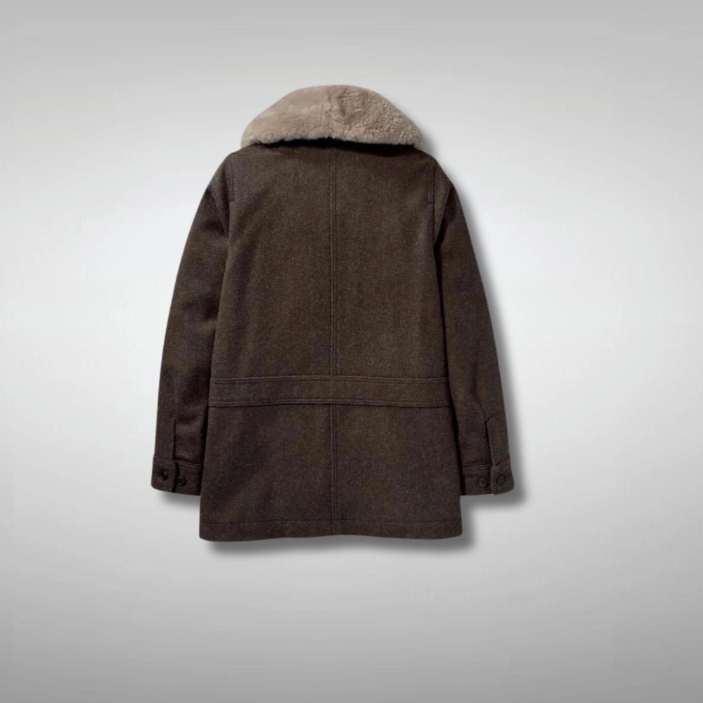 Beth Dutton Brown Wool Coat