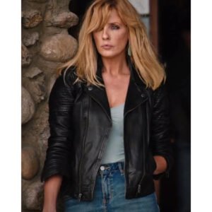 Beth Dutton Black Leather Jacket