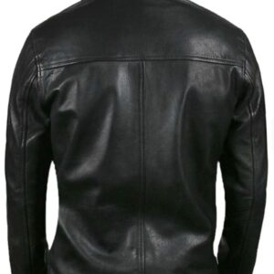 Le Mans Steve McQueen Black Leather Jacket