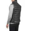 mens black puffer vest