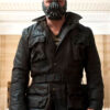 Bane Black Leather Coat
